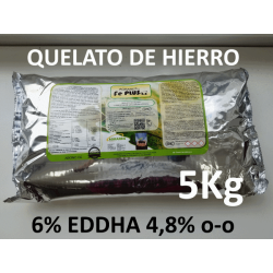 quelato de hierro 5kg
