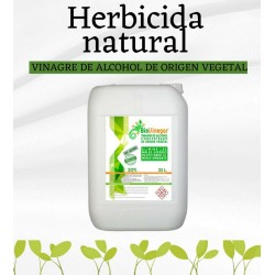 Herbicida natural a base de vinagre BioVinegar 20% 25L – para la gestión de vegetación no deseada