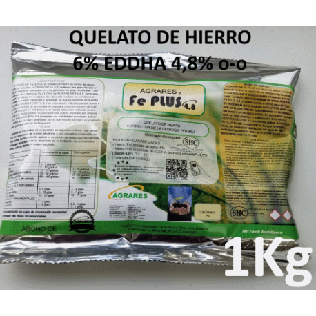 quelato de hierro 6%eddha 4,8% o-o