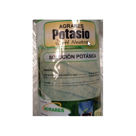 Agrares Potasa Ph Neutro, 1L